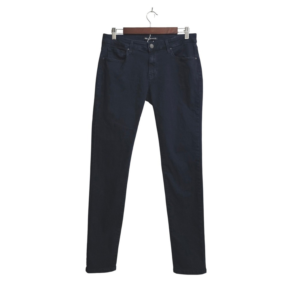 Mavi Alexa Mid Rise Skinny Jeans In Deep Midnight Supersoft Sz 30